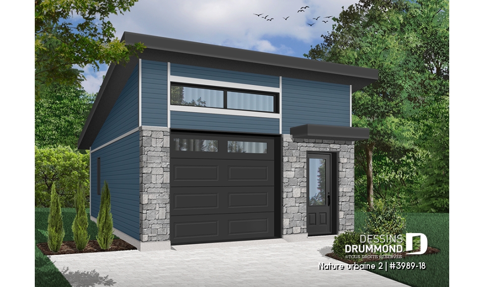 Version couleur no. 2 - Vue avant - Nature urbaine 2