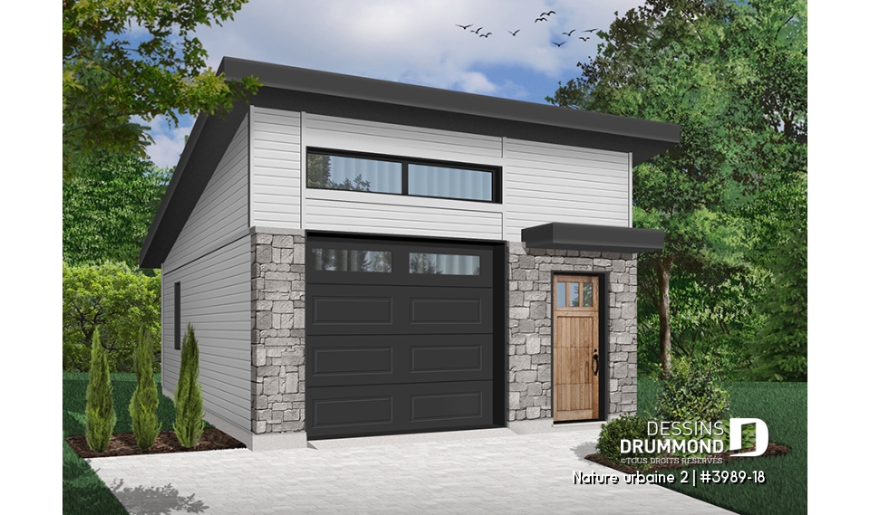 Version couleur no. 5 - Vue avant - Nature urbaine 2