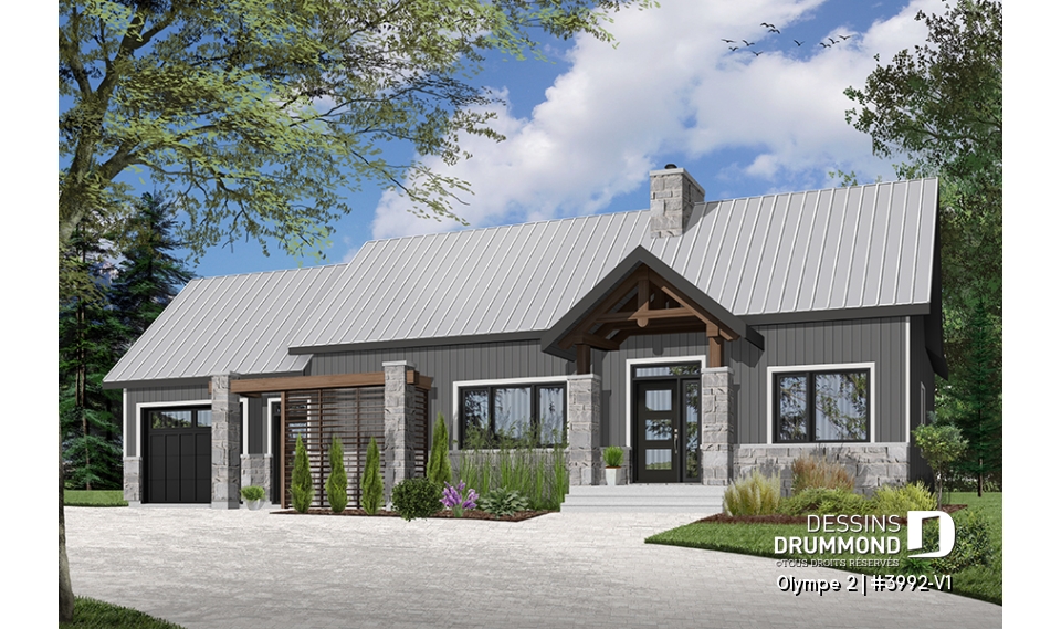 Version couleur no. 2 - Vue avant - Olympe 2