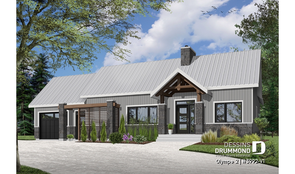 Version couleur no. 3 - Vue avant - Olympe 2