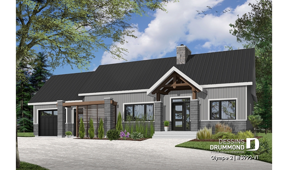 Version couleur no. 4 - Vue avant - Olympe 2