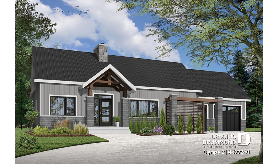 Version couleur no. 4 - Vue avant - Olympe 2