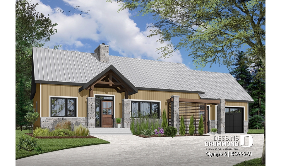 Version couleur no. 8 - Vue avant - Olympe 2