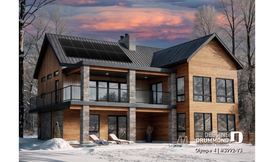 Version couleur no. 1 - Vue avant - Olympe 4