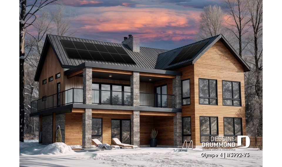 Version couleur no. 2 - Vue avant - Olympe 4