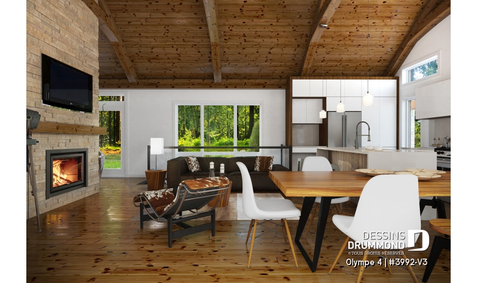 Vue intérieure - Olympe 4