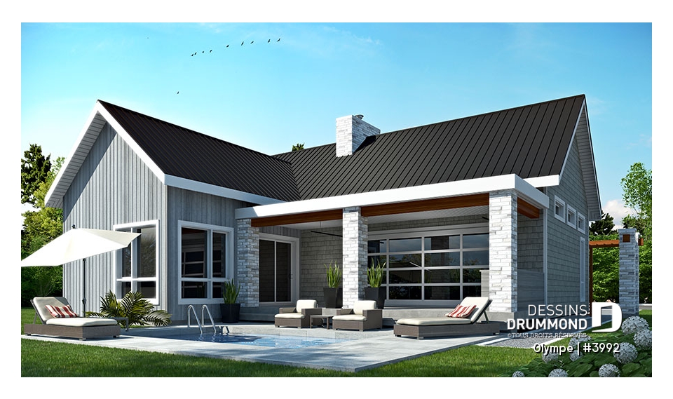 Version couleur no. 3 - Vue arrière - Olympe