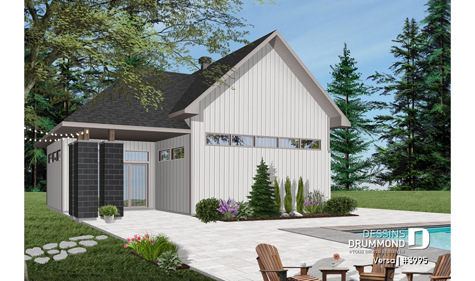 Version couleur no. 2 - Vue arrière - Versa