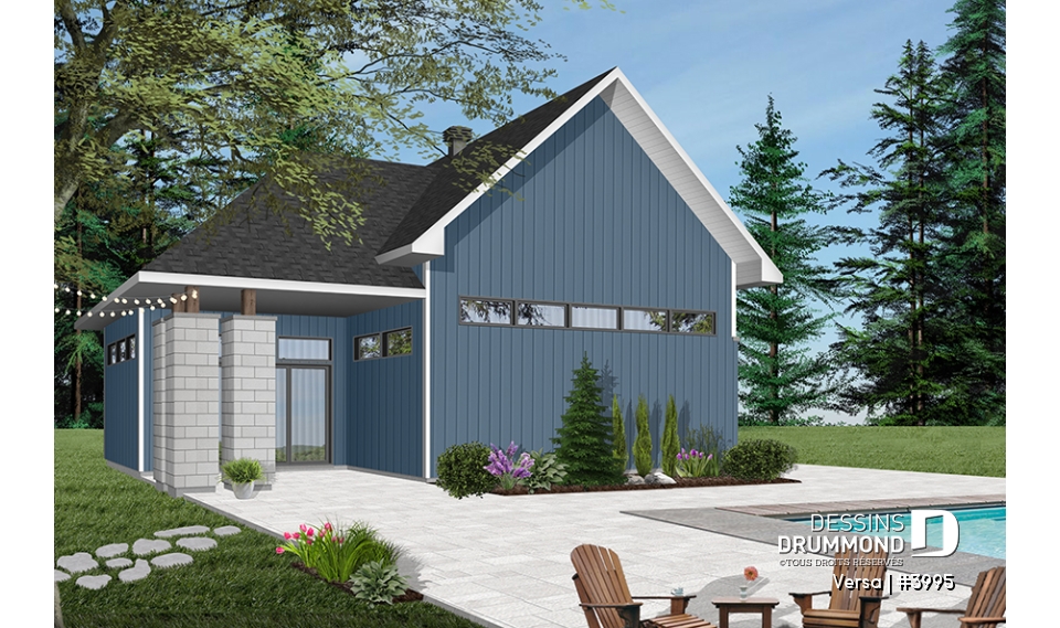 Version couleur no. 6 - Vue arrière - Versa