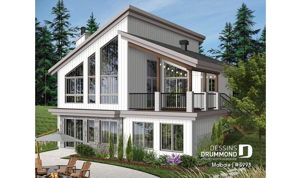 Version couleur no. 2 - Vue arrière - Malbaie