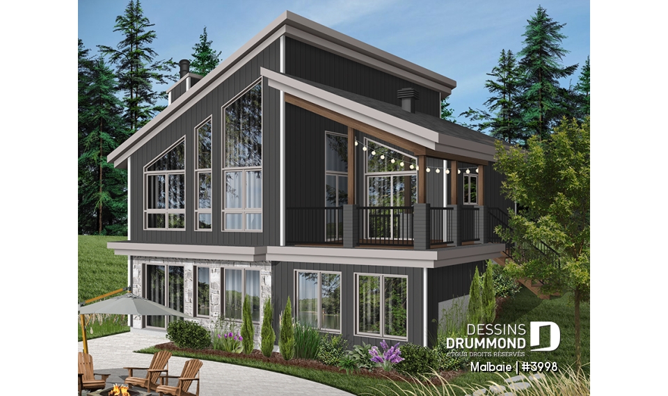 Version couleur no. 5 - Vue arrière - Malbaie