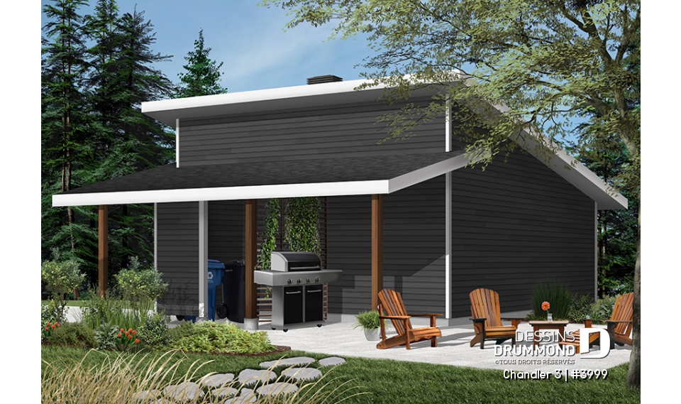 Version couleur no. 3 - Vue arrière - Chandler 3