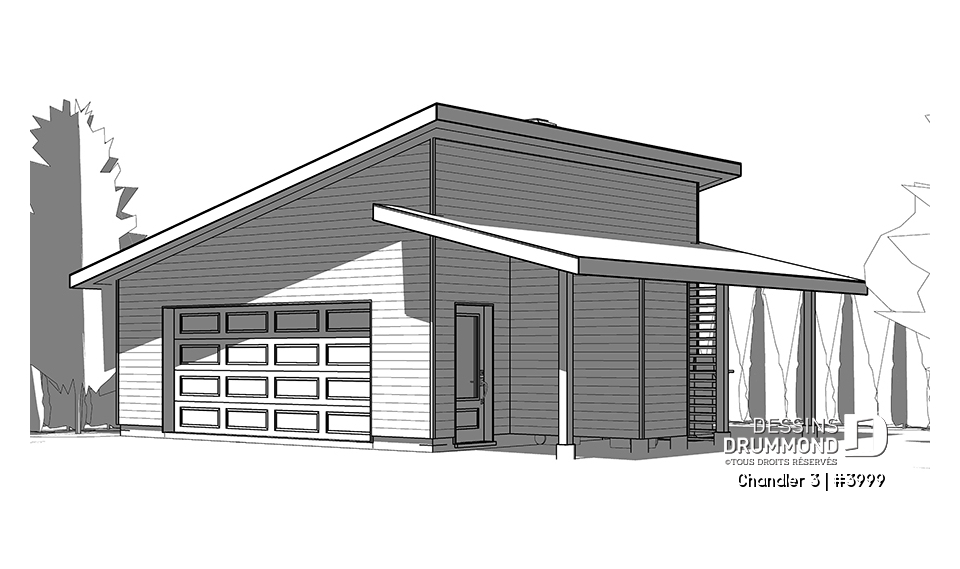 Vue avant - MODÈLE DE BASE - Chandler 3