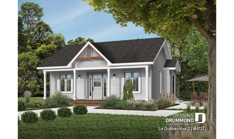 Version couleur no. 1 - Vue avant - La Québécoise 2