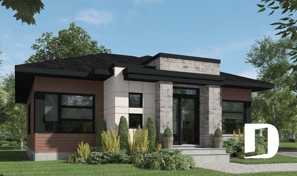 Vue avant - MODÈLE DE BASE -  - Bernard