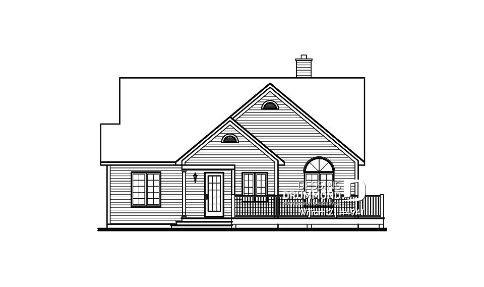 Élévation avant - William 2