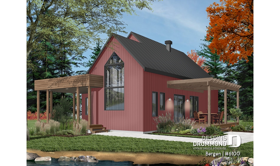 Version couleur no. 5 - Vue arrière - Bergen