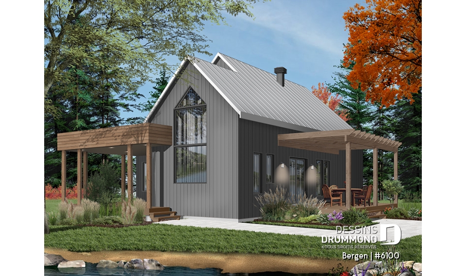 Vue arrière - MODÈLE DE BASE - Bergen