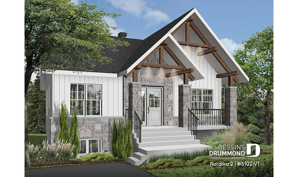 Version couleur no. 1 - Vue avant - Nordika 2