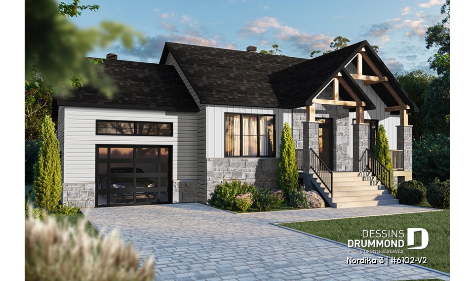 Version couleur no. 1 - Vue avant - Nordika 3