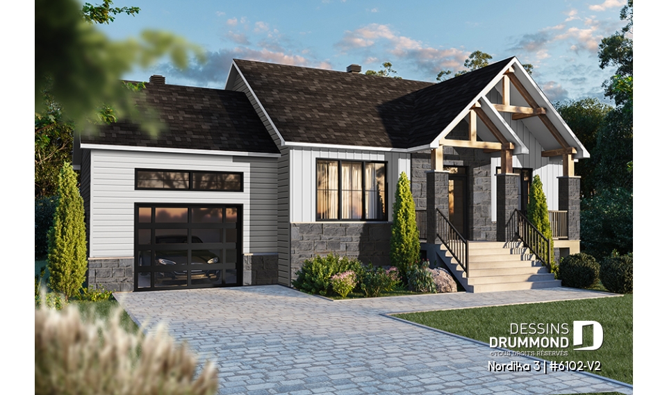 Version couleur no. 3 - Vue avant - Nordika 3