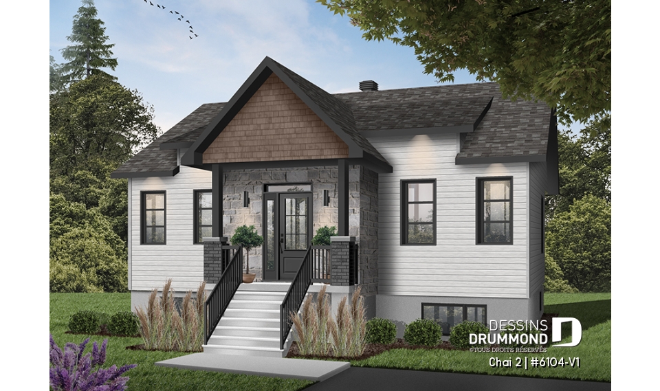 Version couleur no. 2 - Vue avant - Chai 2