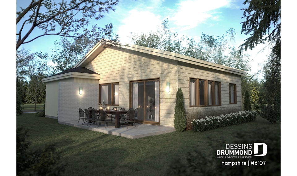 Version couleur no. 1 - Vue arrière - Hampshire