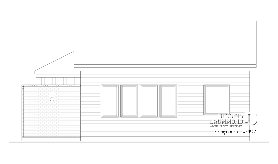 Version couleur no. 1 - Vue arrière - Hampshire