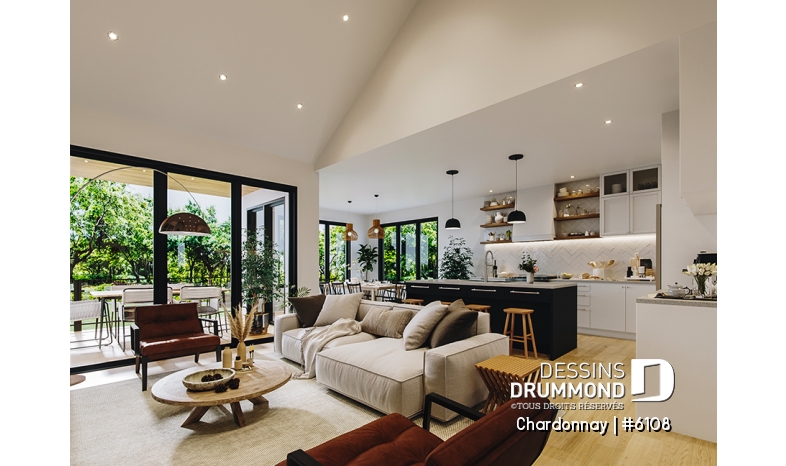 Photo Salle de séjour - Chardonnay