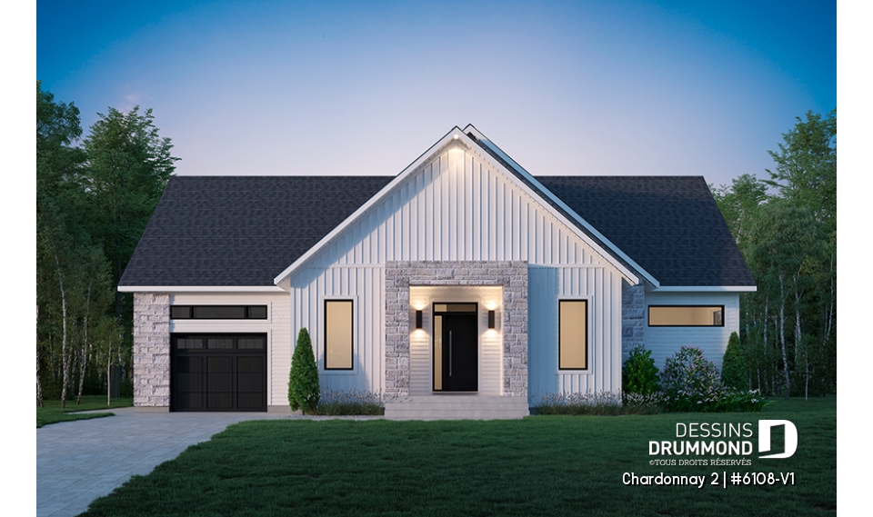 Version couleur no. 3 - Vue avant - Chardonnay 2