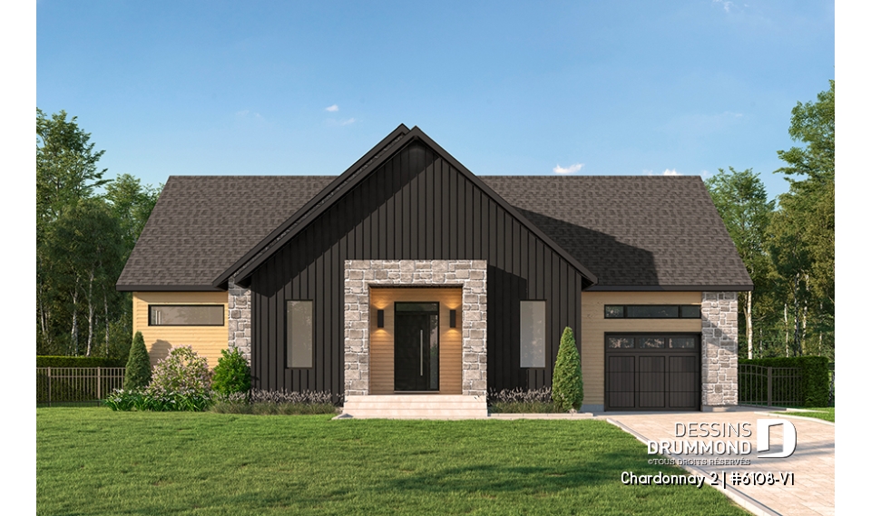 Vue avant - MODÈLE DE BASE - Chardonnay 2