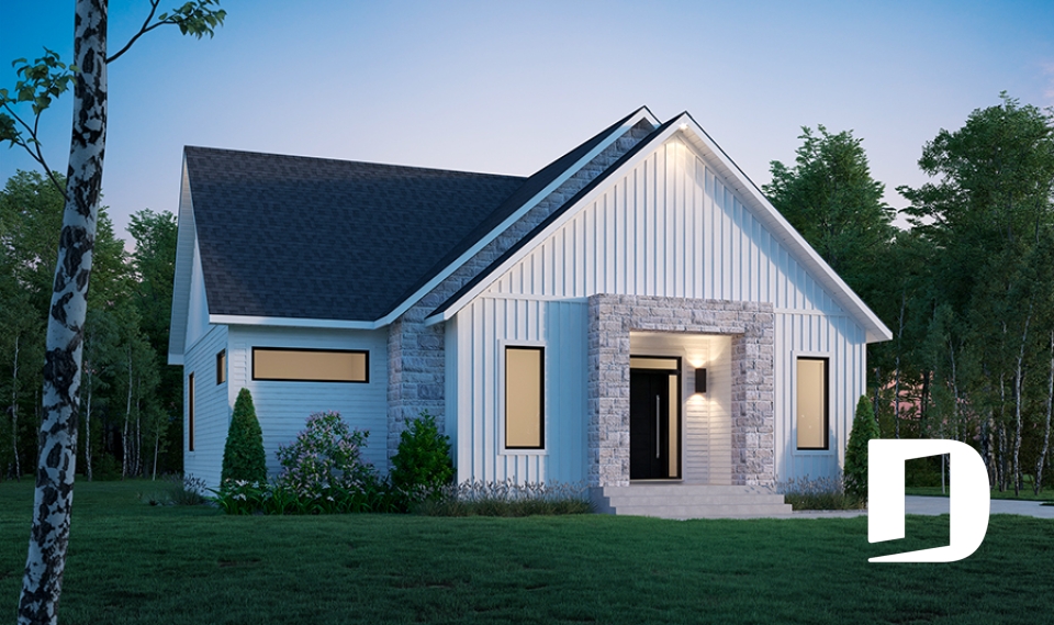 Vue avant - MODÈLE DE BASE -  - Chardonnay