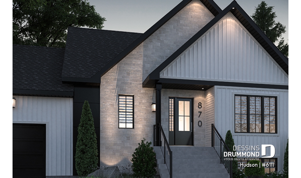 Vue avant - MODÈLE DE BASE - Hudson