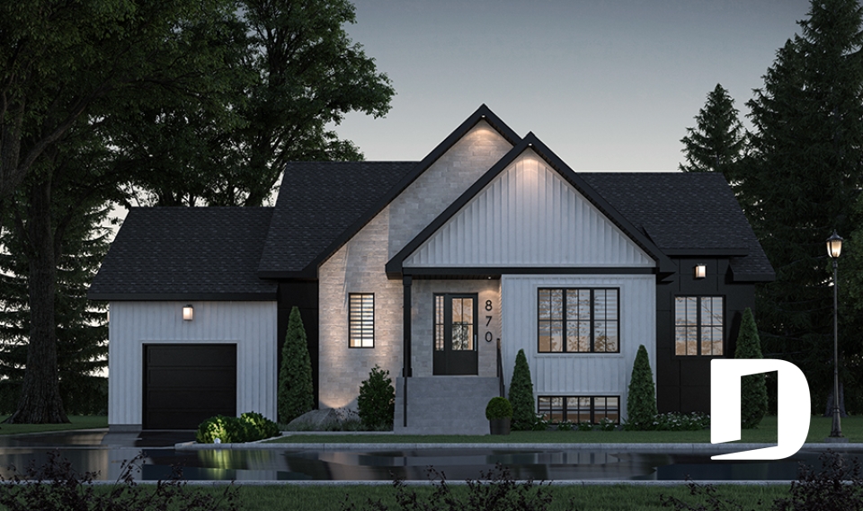 Vue avant - MODÈLE DE BASE -  - Hudson