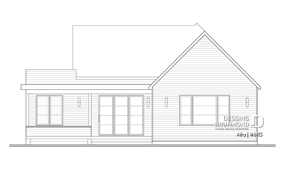 Vue arrière - MODÈLE DE BASE - Alta