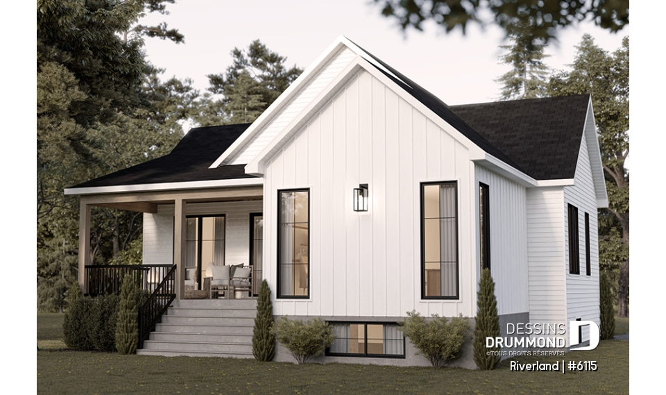 Version couleur no. 1 - Vue arrière - Riverland