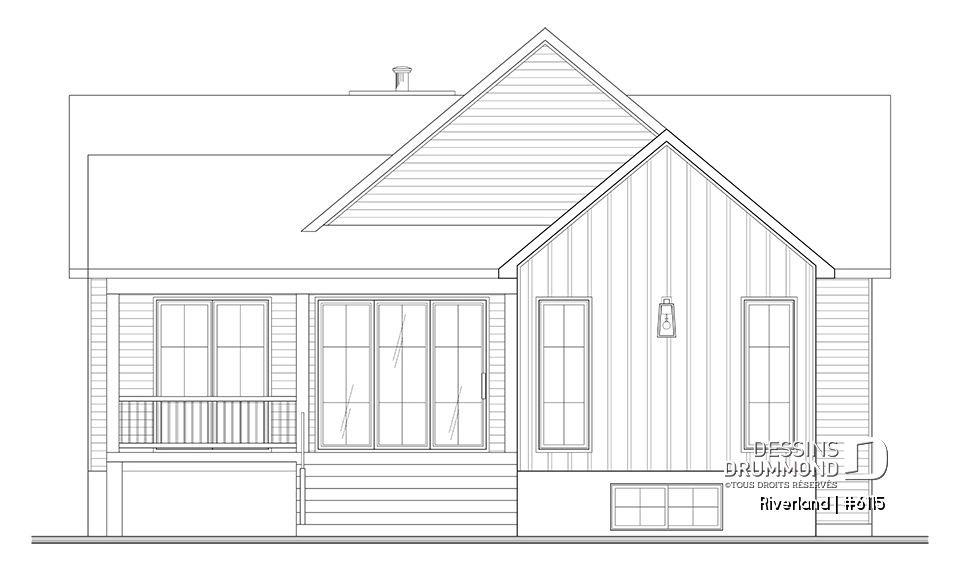 Vue arrière - MODÈLE DE BASE - Riverland