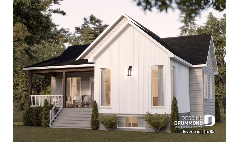 Vue arrière - MODÈLE DE BASE - Riverland