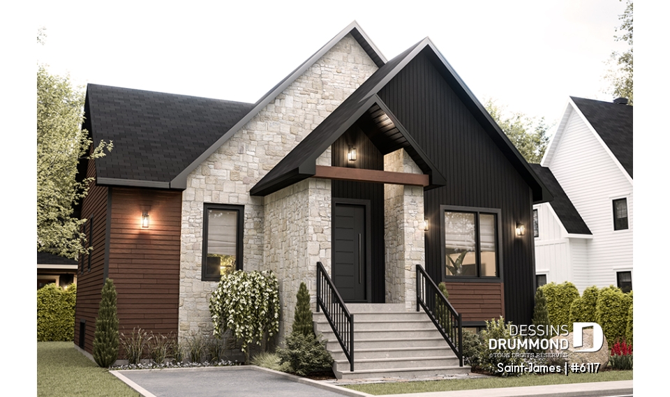 Vue avant - MODÈLE DE BASE - Saint-James