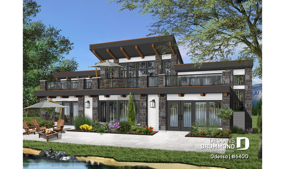 Version couleur no. 2 - Vue arrière - Odessa