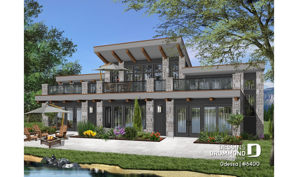 Version couleur no. 5 - Vue arrière - Odessa