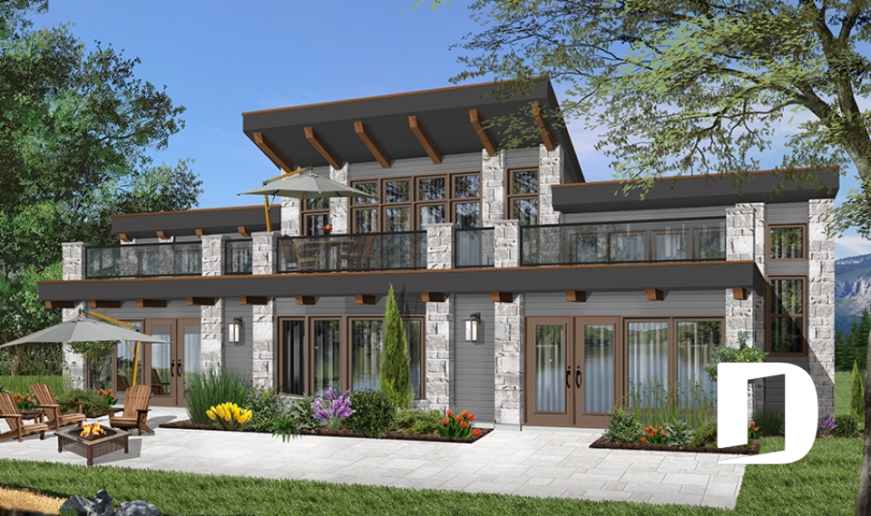 Vue arrière - MODÈLE DE BASE -  - Odessa