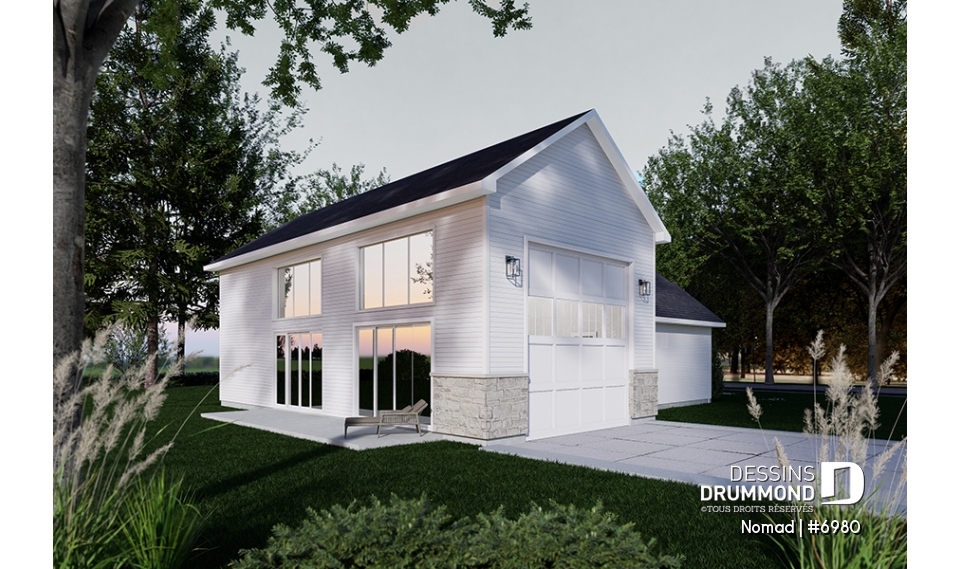 Vue arrière - MODÈLE DE BASE - Nomad