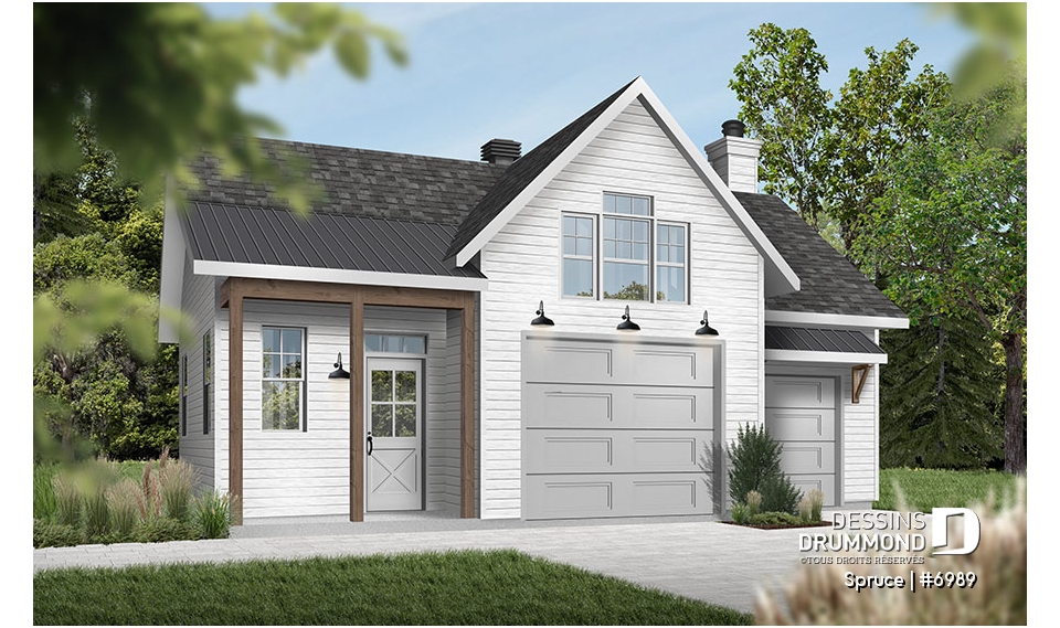 Version couleur no. 1 - Vue avant - Spruce