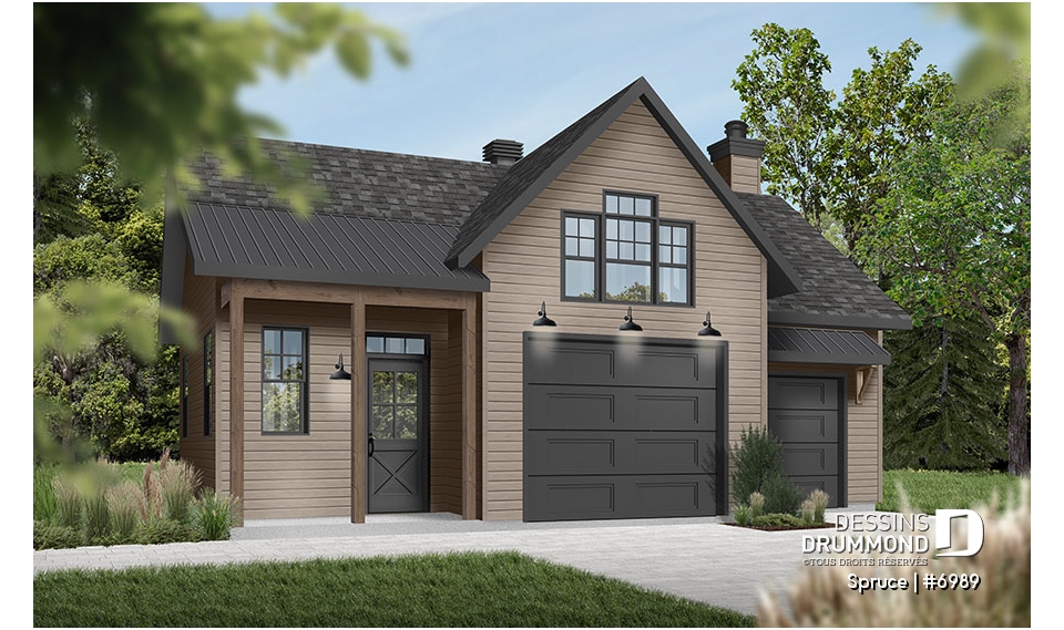 Version couleur no. 2 - Vue avant - Spruce