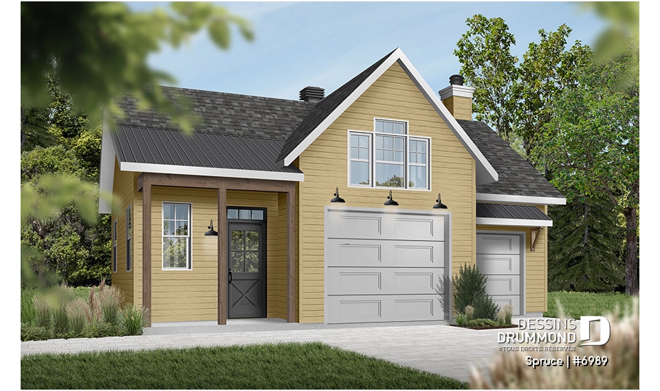 Version couleur no. 3 - Vue avant - Spruce