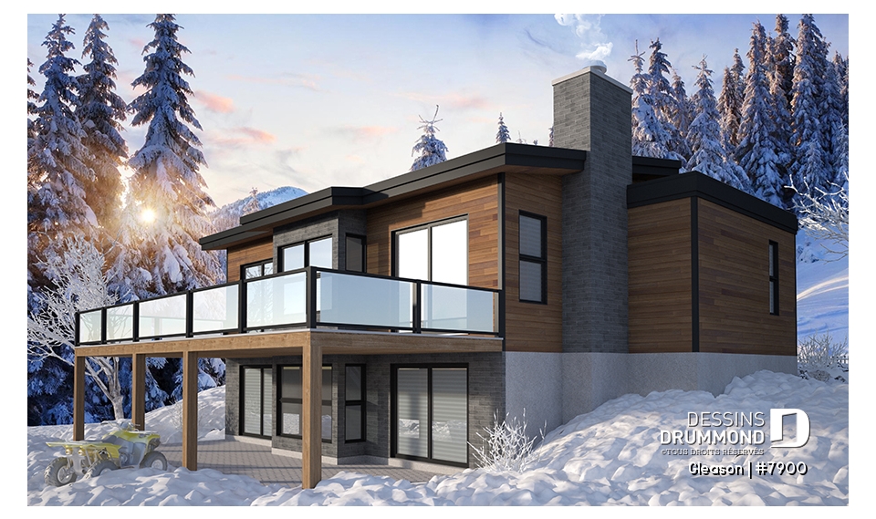 Version couleur no. 1 - Vue arrière - Gleason