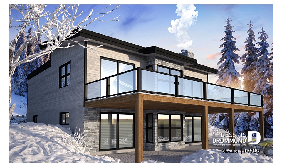 Vue arrière - MODÈLE DE BASE - Gleason