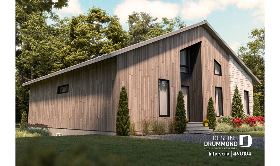 Vue droite - Intervalle