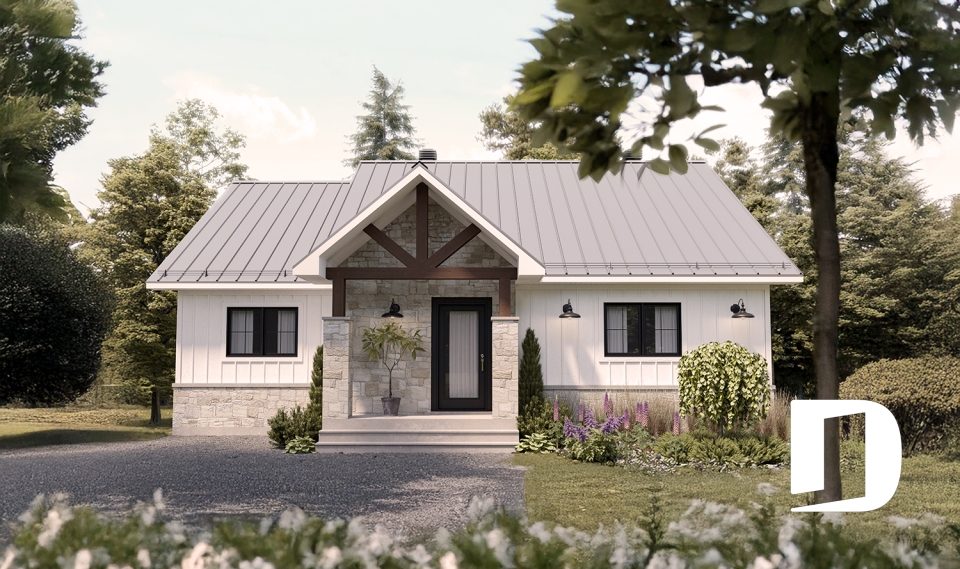 Vue avant - MODÈLE DE BASE -  - Barrington - Éco